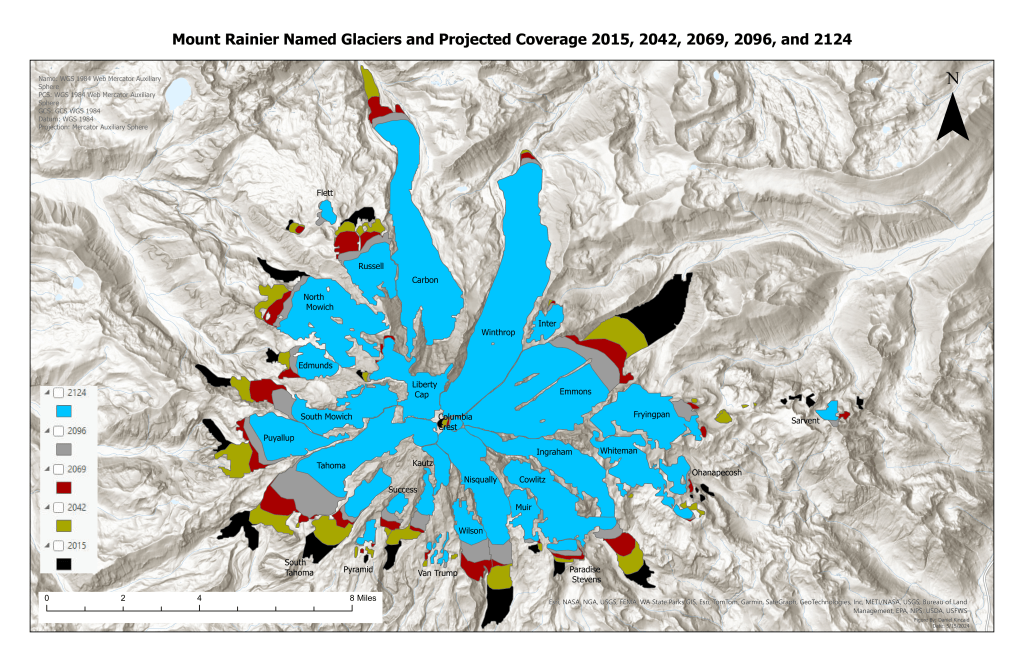 Mount Rainier Glacial&nbsp;Coverage